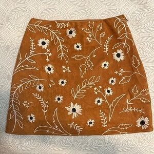 Boutique Soft Suedelike Skirt XS